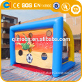 Portable soccer goal with shooting target inflatable target soccer goal game Mini inflatable soccer goal